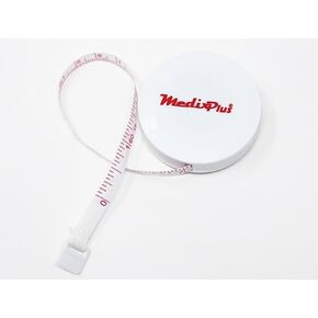 Flexible Measuring Tape Measure Ruler for Body Sewing Clothes Tailoring 60inches/150cm Retractable, White