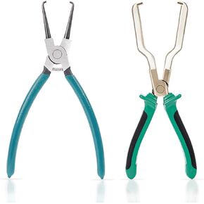 Hose Remover Pliers, Automobile Vacuum Hose and Fuel Line Tube Hoses Removal Tool, Hose Separator Pliers Pipe Repairing Tool for Oil, Water Hoses, Lines
