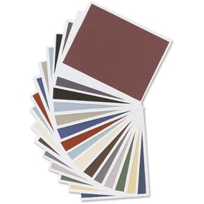 Colourfix Fine Tooth Pastel Paper Rainbow Colors 20-Pack 9.5x12.5
