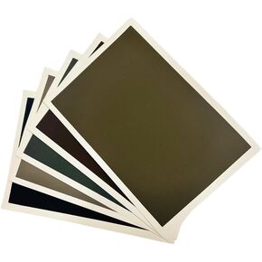MAIMOUFIN 10 Sheets Sanded Pastel Paper of 5 Earth Tone Color,Artists Multiple Color Pastel Paper, Art Paper for Soft Pastels Oil Acrylic,Pencils & Charcoal Painting (Bulk 10 Sheets 15.4" x 10.7")