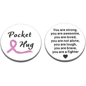 Breast Cancer Survivor Gift for Woman Pocket Hug Token Breast Cancer Awareness for Women Recovery Gifts for Her Him Cancer Care Gifts Cancer Survivor Gifts for Chemo Patients Serenity Prayer Gifts