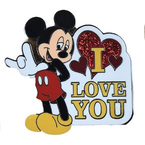 Disney Parks Mickey Mouse Trading Pin I Love You Sign Language