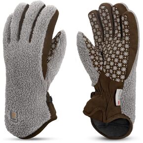 Women's Sherpa Gloves Cold Weather Winter Glove