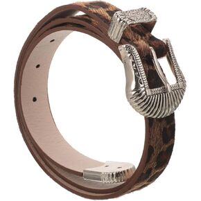 Holibanna Leopard Belt Belts Vintage Waist Belt Women Belt Belts for Women Vintage Belt for Women Metal Belt Jeans