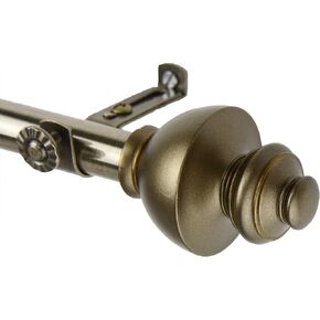 مجموعة قضيب ستارة النافذة من Rod Desyne 4804-664 Dynasty، من 66 إلى 120 بوصة، نحاس عتيق in Kuwait
