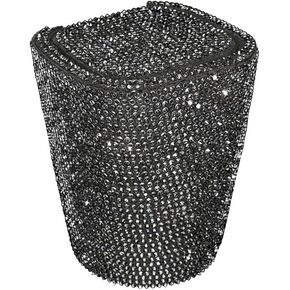 Surakey Car Diamond-Encrusted Ashtray LED Lights with Cover Windproof and Odor-Proof Bling Bling Mini Car Trash Can for Office Bedroom Living Room Study Bathroom Dining Room (White)