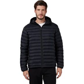 32 Degrees Heat Men's Lightweight Poly-Fill Packable Jacket | Zippered Pockets | Layering | Water Repellent