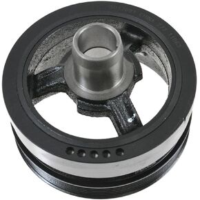 TRQ Harmonic Balancer Damper Crankshaft Pulley 53020689AB Compatible with Dodge Truck Jeep