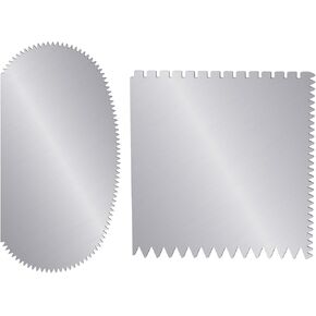 Steel Pottery Tools Serrated Scraper Clay Ribs Stainless Steel Sculpture Modeling Cutter Scraper Crafts Tool Ceramics Sculpting Tools Kits for Sculpting Texturing Artists Modeling Potter