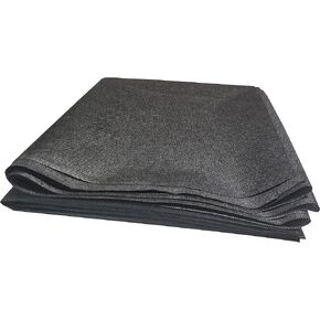 3 yds. X 63 ins. Upholstery Dust Cover Fabric Replacement, Non-woven Black Cambric Fabric for Under Cloth of Couches, Recliners, Loveseats, Chairs, Sofas or Mattresses bottom cover