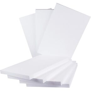 Silverlake Craft Foam Block - 6 Pack of 5x17x1 EPS Polystyrene Blocks for Crafting, Modeling, Art Projects and Floral Arrangements - Sculpting Sheets for DIY School & Home Art Projects