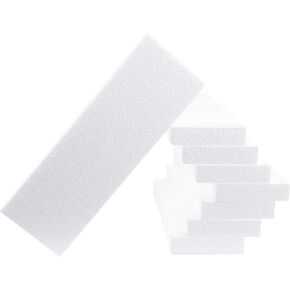 Silverlake Craft Foam Block - 6 Pack of 5x17x1 EPS Polystyrene Blocks for Crafting, Modeling, Art Projects and Floral Arrangements - Sculpting Sheets for DIY School & Home Art Projects