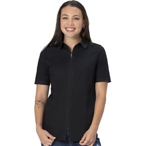 Chef Works Women's Cody Zip Work Shirt in Kuwait