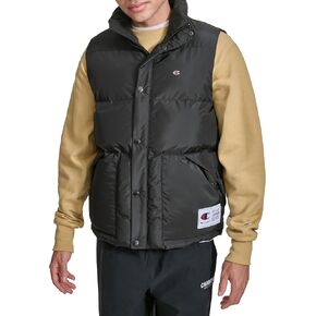 Champion Men's Puffer Vest with Logo