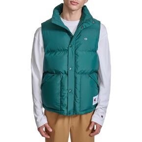 Champion Men's Puffer Vest with Logo