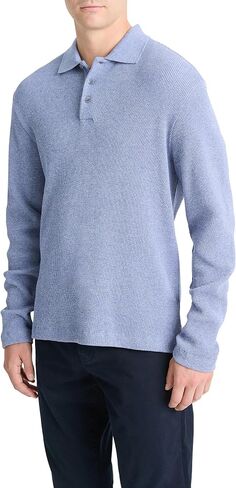 Vince Men's Sunfaded Thermal Polo in Saudi Arabia