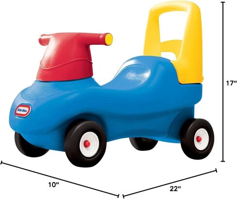 لعبة Little Tikes Push and Ride Racer - (حصريًا لأمازون)، 22 بوصة طول × 10 بوصة عرض × 17 بوصة ارتفاع مع مسامير in Saudi Arabia