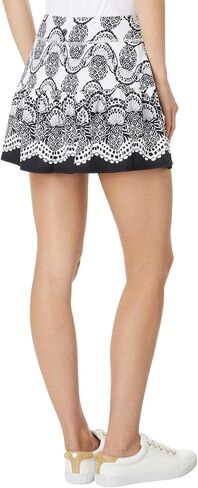 Lilly Pulitzer, Womens, Gardenia Skort UPF 50+, Coconut Pineapple Princess Engineered Skort, Small in Saudi Arabia