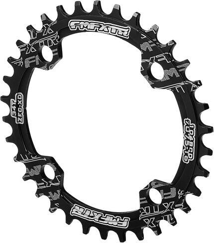 X AUTOHAUX 104mm 4 Holes Aluminum Alloy Bicycle Bike Round Narrow Wide Chainring Crankset Tooth Plate in Saudi Arabia