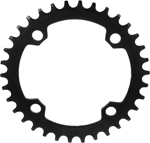 X AUTOHAUX 104mm 4 Holes Aluminum Alloy Bicycle Bike Round Narrow Wide Chainring Crankset Tooth Plate in Saudi Arabia
