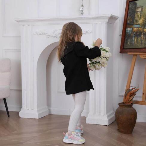 Goodplayer Baby Boy Girl Coat Toddler Pea Coat Fall Winter Jacket Outerwear for Baby Buttons Coat Clothes in Kuwait