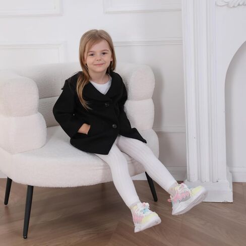 Goodplayer Baby Boy Girl Coat Toddler Pea Coat Fall Winter Jacket Outerwear for Baby Buttons Coat Clothes in Kuwait