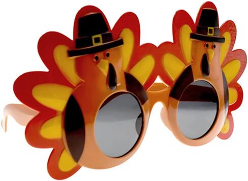 Dzrige عيد الشكر تركيا النظارات الشمسية تركيا النظارات الإبداعية الكرتون النظارات لعيد الشكر سعيد حزب لصالح الملحقات الديكور الإبداعي in Kuwait