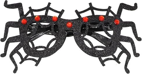 Dohia Halloween Eyeglasses Glitter Halloween Party Glasses Plastic Party Glasses Funny Party Decorations ST1-WSJYJ in Saudi Arabia
