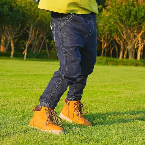 Tobfis Kids Zipper Ankle Boots Kids Sneaker with Boot-Like High Top Design for Boys & Girls(Toddler/Little Kid/Big Kid) in Saudi Arabia