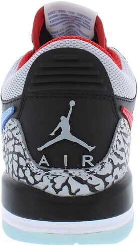 حذاء Jordan Boy's Air Jordan Legacy 312 Low (للأطفال الكبار) أسود/رمادي ذئب/أزرق فالور 6.5 طفل كبير M in Saudi Arabia