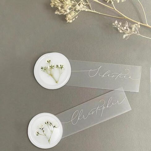 50 Pcs Self Adhesive Wax Seal Stickers White Dry Floral Wax Seal Sticks Backing Envelope Seals Wedding Wax Seal for Wedding Invitations Gift Wrap in Saudi Arabia