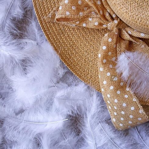 ريش ملون للحرف اليدوية مقاس 3.5-5.5 انش بالوان اخضر واصفر وارجواني من ماردي جراس لتزيين الحفلات والكرنفال (300 قطعة بلون اخضر وذهبي وارجواني) in Kuwait