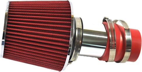 2.75 Inch Short Ram Air Intake Kit + Filter for Volkswagen Golf Jetta Beetle with 1.8L 1.9L 2.0L 2.8L 1999-2005; for Audi TT/TT Quattro 1.8L Turbo Engine 2000-2006 (Red) in Kuwait