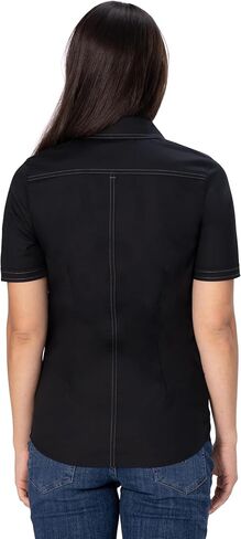 Chef Works Women's Cody Zip Work Shirt in Kuwait