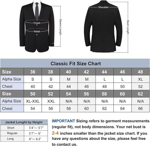 Men's Blazer Classic Fit Sport Coat 2 Button Notch Lapel Business Knit Suits Jacket in Kuwait