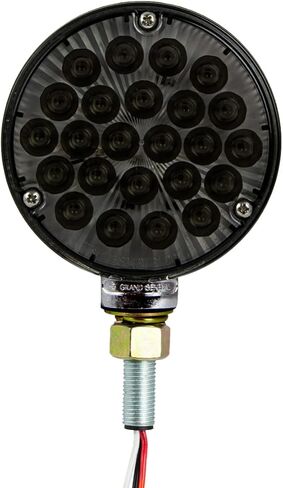 GG Grand General 78378 4 Inches Pearl Double Face Amber/Red/Clear Lens, 24 SMD LED Light/Side in Saudi Arabia