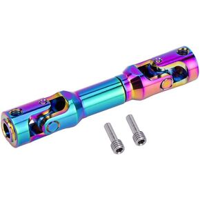 GTRRC Colorful Steel Heavy-Duty Internal Spline Universal Joint Drive Shaft for 1/10 Crawler Axial SCX10 TRX4 90046 AXI03007 Redcat Gen8 VS4-10 LCG Chassis Part (96-143mm)