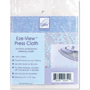 June Tailor Eze-View 24-by-14-Inch 100% Cotton Press Cloth