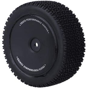 2Pcs RC Tire, 1:14 Scale RC Car Rear Tires Tire Replacement Tyre Upgrade Spare Parts RC Modification Accessory for Wltoys 144001 1/14 RC Car(Black) Tires For Mini 8 1/14Th Tires