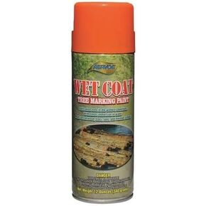 Wet Coat Tree Marking Paint, Orange, 12 oz
