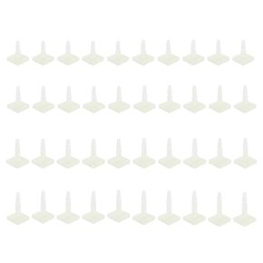 MECCANIXITY 80 Pcs Adhesive PCB Spacer, Insulated Standoffs for PCB Board, Supporting Height from 0.19" to 0.62", Fits PCB Hole Dia 3mm to 3.2mm