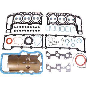 HS26229PT MLS Cylinder Full Head Gasket Set Multiple Layers Steel Fit 2002-2005 Dodge RAM 1500 Jeep Liberty 2004-2005 Dodge Dakota Durango 2005 Grand Cherokee 3.7L CS26229 Vin K