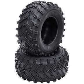 2PCS AT26x9-12-6PR TL Utv Atv Tire - All Terrain 26x9-12 Atv Tire Puncture And Abrasion Resistant for Off-Road