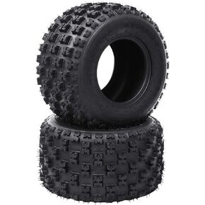 2PCS AT26x9-12-6PR TL Utv Atv Tire - All Terrain 26x9-12 Atv Tire Puncture And Abrasion Resistant for Off-Road