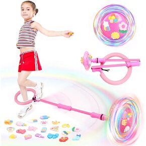 Skip it Girls Toys Age 6-8 Years Old: Outdoor Toys for Kids Ages 4-8 Girls Toys 8-10 Gifts for 6 Year Old Girl 8 Year Old Girl Birthday Gift Ankle Skip Ball for Kids Age 8-12 Years Old