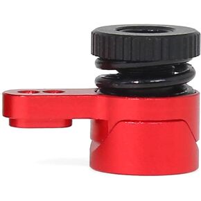25T Servo Arm for ARRMA 1/18 Granite Grom/1/18 Typhon GROM/1/18 Mini LMT 4X4/1/18 UTB18 Capra Upgrade Parts (red)