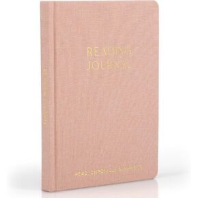 Beautiful Reading Journal for Book Lovers - Linen Hard Cover Book Makes a Great Gift for Readers - The Perfect Tracker with Reading Log & Review Pages For Keeping Notes on Your Favorite Books