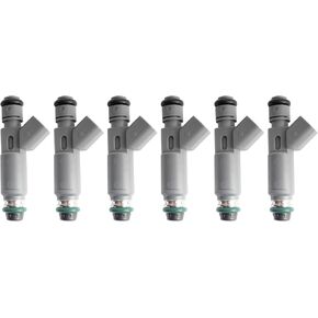 TRQ Fuel Injector Set Compatible with 2002-2003 Ford Taurus Mercury Sable