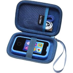 LTGEM Kids Smart Phone Case Compatible with Luyiilo/KOKODI/WEOLULI/Luoba/Kikapabi/Joozfee/Joyjam Kids Smart Phone Toys, Charging Cable and SD Card, Pink