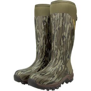 Muddy Outdoors Men's DV8 Non-Insulated Knee High Boot, 17" Mossy Oak Bottomland, 10